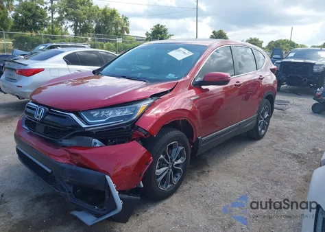 2022 Honda Cr-V Hybrid Ex-L z USA, uszkodzony, nr VIN 5J6RT6H88NL050723
